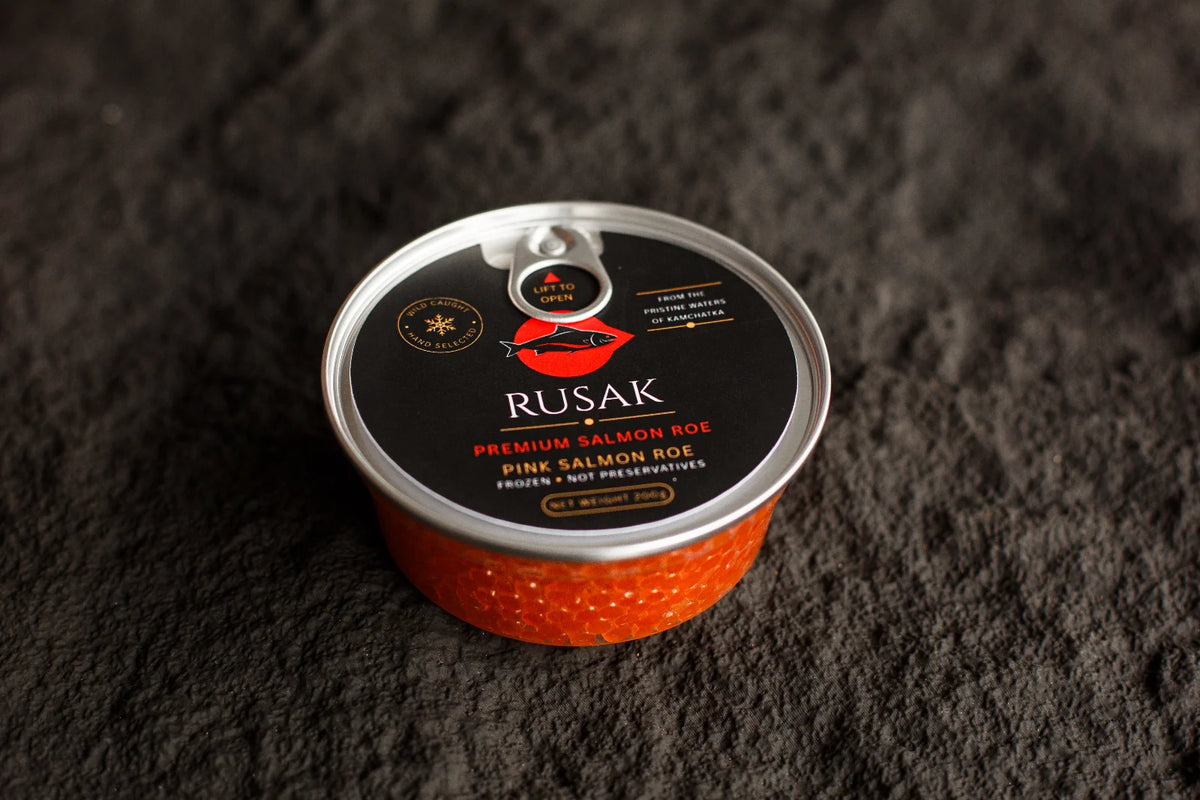 Premium Pink Salmon Roe — 200 g