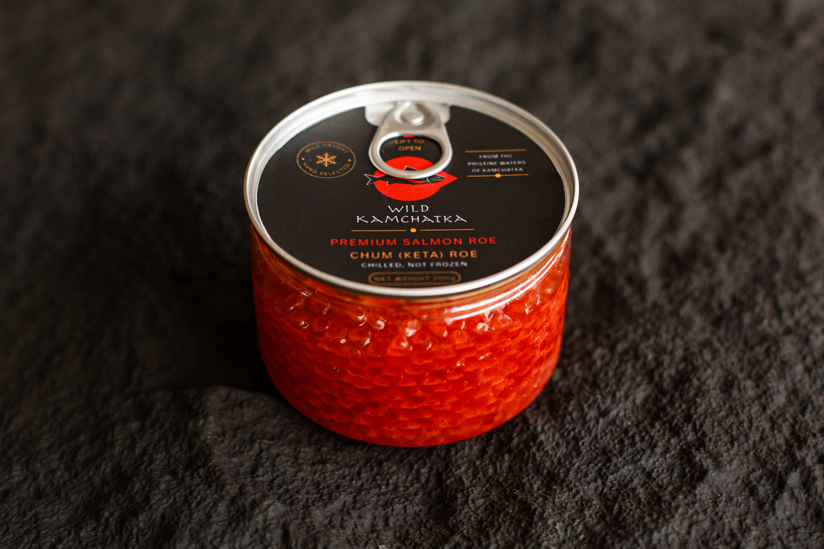Chilled chum salmon roe