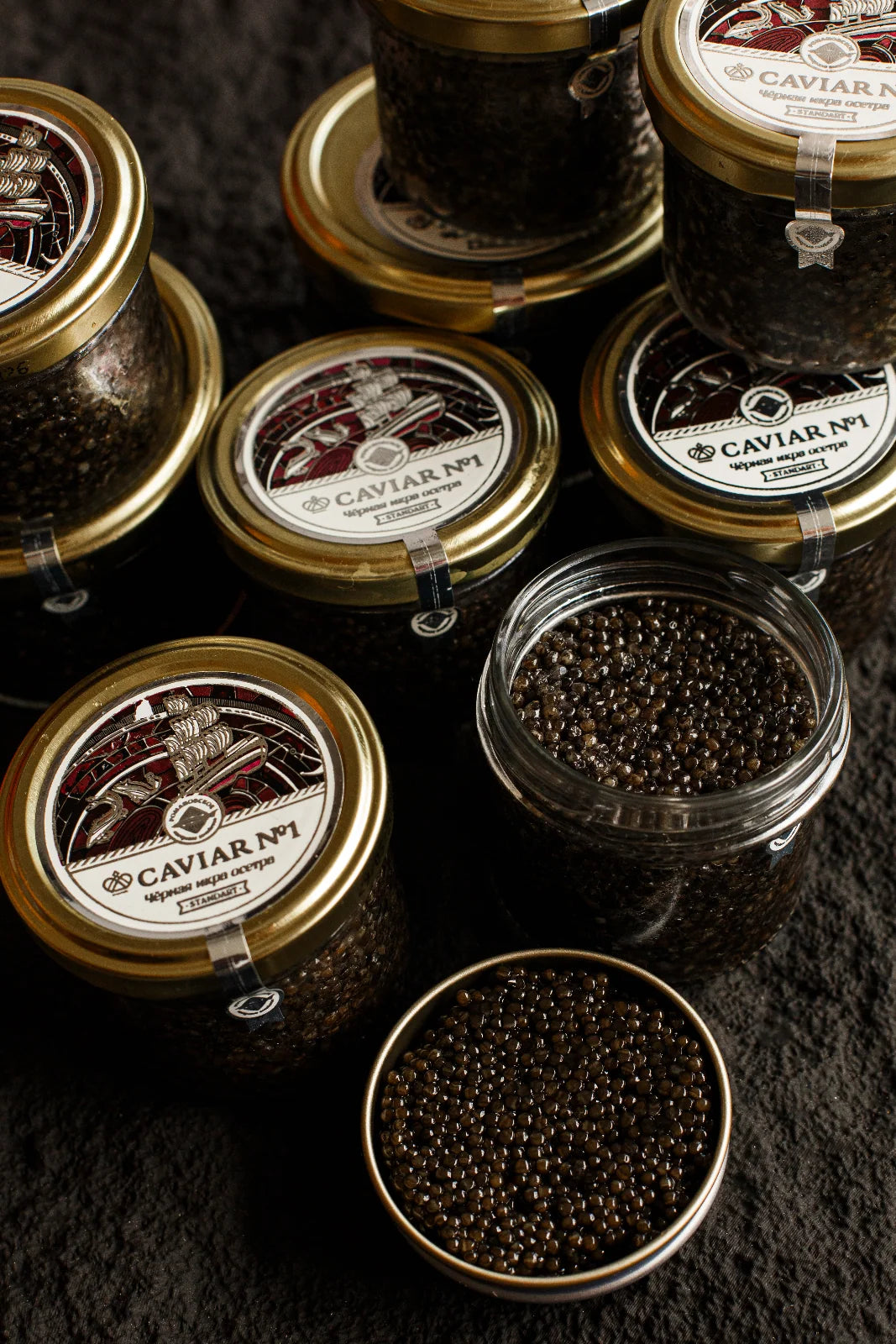 Standard Black Sturgeon Caviar