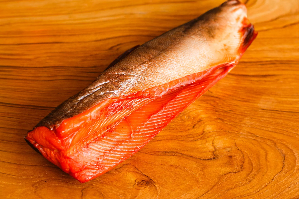 Cold-Smoked Pink Salmon Balyk — 300 g