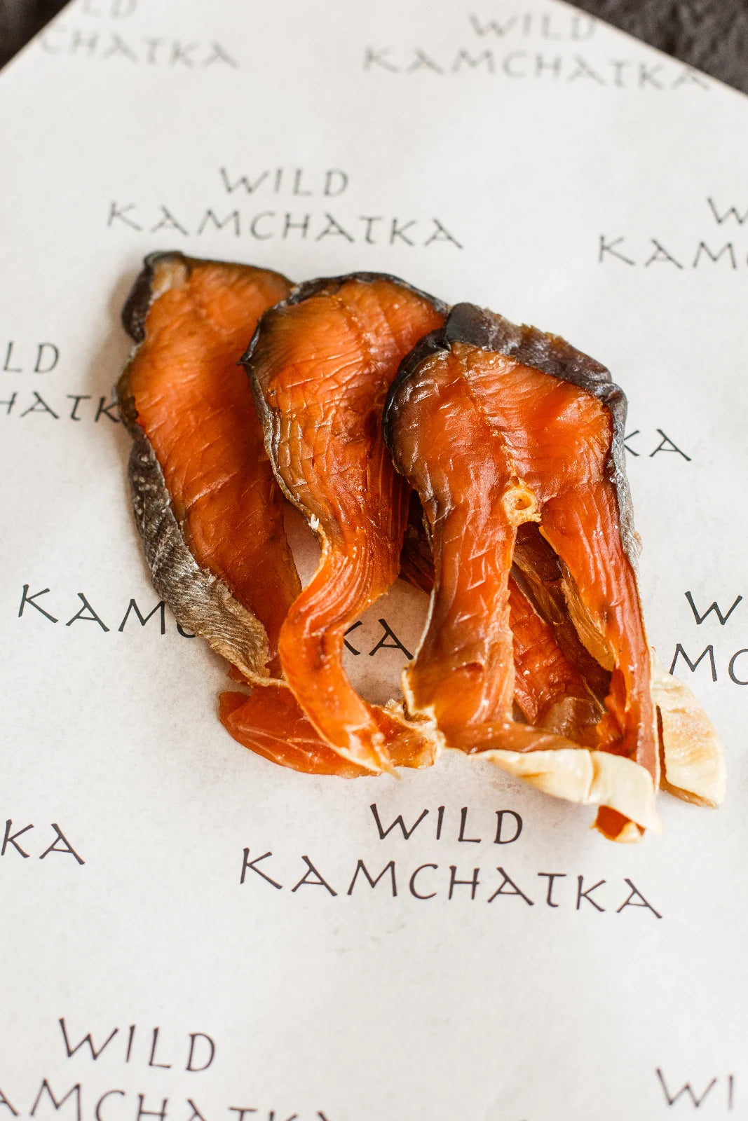 Smoked and Dried Pink Salmon Steak — 100 g